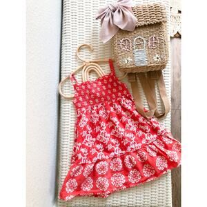 New Old Navy Boho Floral Smocked Maxi Dress